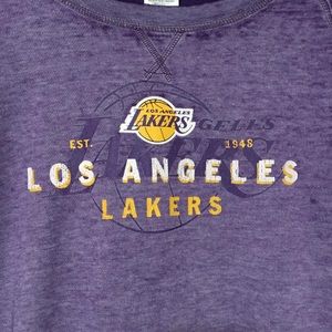 NBA Los Angeles Lakers Women's XL Retro Sweatshirt
